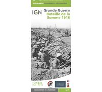 Carte historique - Grande Guerre : Bataille de la Somme - 1916 | IGN