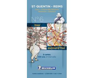 CARTE HISTORIQUE ST-QUENTIN REIMS