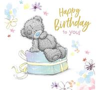 Carte holographique Happy Birthday To You 152x152