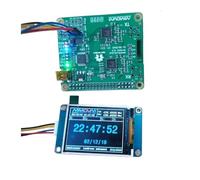 Carte Hotspot Duplex V1.3 MMDVM_HS_Dual_Hat Avec USB + Écran TFTOLED 2,2 Pouces, Compatible P25 DMR YSF NXDN Et Raspberry Pi.