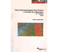 Carte hydrogeologique france Echelle 1:1 000 000 - Collectif - B.r.g.m. Eds - broché - Atlas / carte