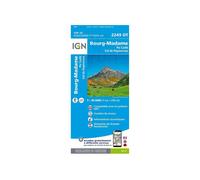 Carte IGN Bourg-Madame 2249OT Bleu TU