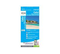 Carte IGN Calvi 4149OT Bleu TU
