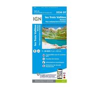 Carte IGN - Les trois vallées - Vanoise