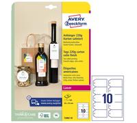 Carte imprimable - en carton - avec bords coupés lisses - laser - 90 x