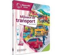 Carte interactiva. Raspundel Istetel: Mijloace de transport, Editie in limba romana