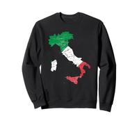 Carte Italienne vieillie Sweatshirt