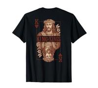 Carte Jésus Roi des Rois - Roi de Cœur T-Shirt