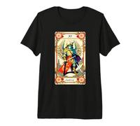 Carte Justice - Art inspiré du Tarot T-Shirt Haut de Gamme