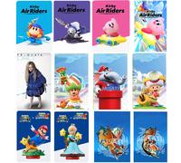 Carte Kirby Air Riders, carte Warp Star Kirby, carte débloquant Flyer Diana, carte PRAGMATA, débloquer le nœud spécial 5 pcs zel big