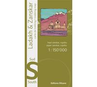 Carte ladakh-zanskar sud - 1/150000 - Abram Pointet - Olizane Eds - Atlas / carte