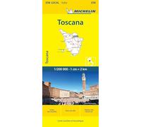 Michelin – Carte LOCAL Toscane – Carte départementale Toscane 1:200 000 – Broché