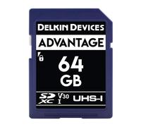 Carte m?moire Delkin Devices ADVANTAGE SDXC UHS-I (V30) 64 Go (DDSDW63364GB)