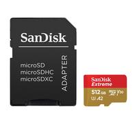 Sandisk MicroSDXC Extreme 512GB 190MB/s U3 V30 A2