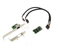 Carte M2 M.2 NGFF PCIe B M Key 2.5 Gigabit RJ45 LAN ethernet 10 100 1000 1G 2.5G avec Chipset Intel I225