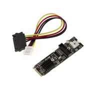 KALEA-INFORMATIQUE Carte contrôleur M2 PCIe M Key 2 Ports USB3 5G sur connecteur 19 pin et Type E Chipset USB 3.0 Via VLI VL805