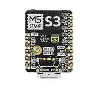 Carte M5Stamp S3 23 ports IO pour carte spi I2C UART M5Stamp S3 | ESP32-S3 Dual-Core, 8 Mo pour le stockage flash, WiFi 4 5, complexe pour le traitement logique, code à long terme