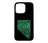 Carte Mandala Florale Nevada Carson City US Coque pour iPhone 15 Pro Max