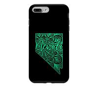 Carte Mandala Florale Nevada Carson City US Coque pour iPhone 7 Plus/8 Plus