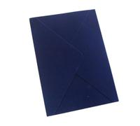 Carte Mariage Félicitation Enveloppes en velours doux et lisses 13,5 x 19, cm, adaptées aux cartes d'invitation 5'' 7''(Blue,50pcs)