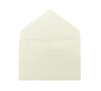 Carte Mariage Félicitation Lot de 20 enveloppes à fenêtre for invitations mariage(Beige)