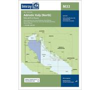 Carte marine Adriatique Italie Nord Imray M33 (1:359 000)