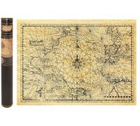 Carte marine atlantique en 1550 58,5 cm x 42 cm - 58,5 x 42 cm - Collectif - Antica - Atlas / carte