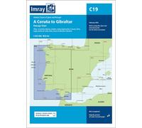 Carte marine C19 - A Coruna to Gibraltar 1/825 | Imray