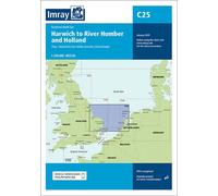 Carte marine C25 - Harwich to River Humber and Holland 1/340 | Imray