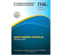 Carte marine : De la pointe de Penmarc'h à la pointe de Trévignon