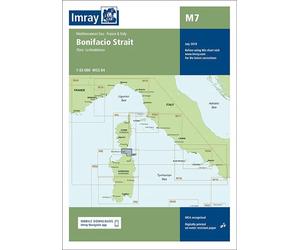 Carte marine Détroit de Bonifacio Imray M7 - Corse & Sardaigne (1:65 000)