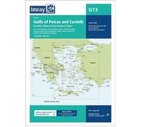 Carte marine G13 - Golfe de Patras & golfe de Corinthe 1/220 | Imray