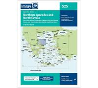 Carte marine G25 - Sporades du Nord & nord de l’Eubée | Imray - 1:190 000