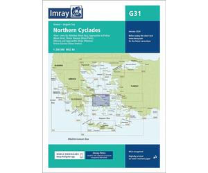 Carte marine G31 - Cyclades du Nord 1/200 | Imray