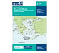 Carte marine G37 - Crète occidentale (Nísos Kríti Ouest) | Imray - 1:190 000