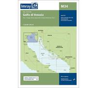 Carte marine Golfe de Venise Imray M34 - Adriatique Italie (1:220 000)