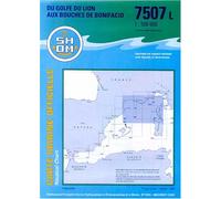 Carte marine : Golfe du Lion - Bonifacio