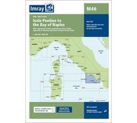 Carte marine Îles Pontines & baie de Naples Imray M46 - Italie (1:180 000)