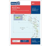 Carte marine Imray A1 - Puerto Rico Passage