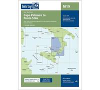 Carte marine Italie Imray M19 - Capo Palinuro à Punta Stilo (1:325 000)