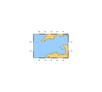 Carte marine : La Manche (partie Ouest)
