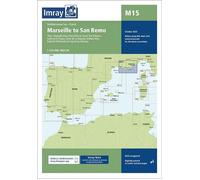 Carte marine M15 - Marseille to San Remo 1/325 | Imray