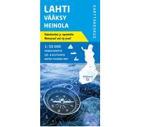 Carte marine n° 11 - Lahti Vääksy Heinola (Finlande) | Karttakeskus