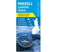 Carte marine n° 13 - Mikkeli Luonteri Yövesi (Finlande) | Karttakeskus