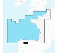 Carte Marine Navionics+ Platinum+ Regular - Golfe de Gascogne NPEU008R Les cartes Navionics Platinum+™ incluent tout le contenu car