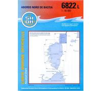 Carte marine, numéro 6822L : Abords Nord de Bastia