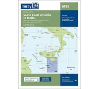 Carte marine Sicile à Malte Imray M36 - Méditerranée (1:275 000)
