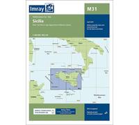 Carte marine Sicile Imray M31 (1:400 000)