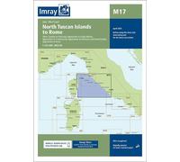 Carte marine Toscane à Rome Imray M17 - Italie (1:325 000)