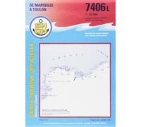 Carte marines : De Marseille à Toulon